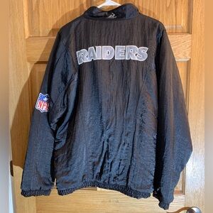 Vintage Retro 90’s Apex One Oakland Raiders Pro Line Puffer Jacket XL - Hip Hop